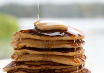 Cornmeal pancakes from http://roux44.com