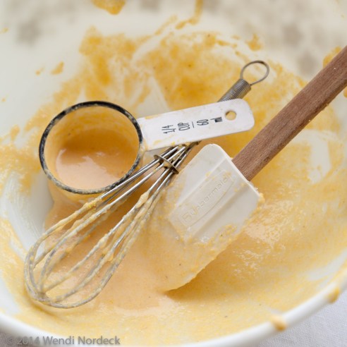 Cornmeal pancakes from http://roux44.com