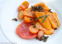 Tomato carrot salad from http://roux44.com