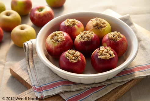 Baked apples from http://roux44.com