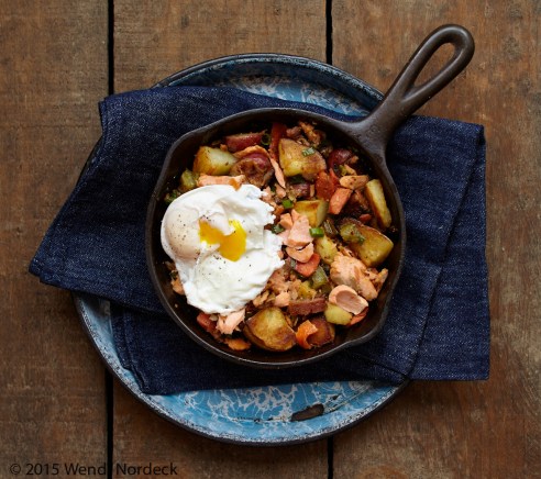 Breakfast Salmon Hash from http://roux44.com