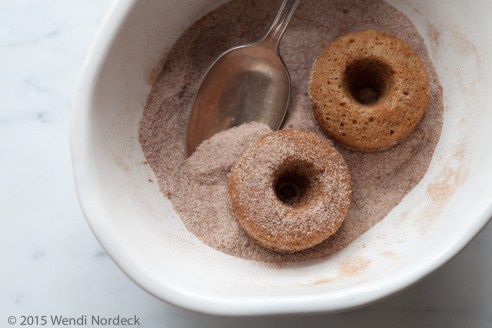 Apple cider baked doughnuts from http://roux44.com