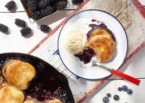 Blackberry cobbler from http://roux44.com