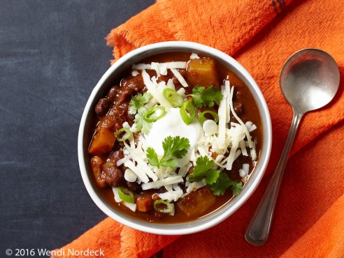 Pumpkin chili from http://roux44.com